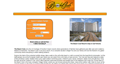 Desktop Screenshot of beachclubal.net